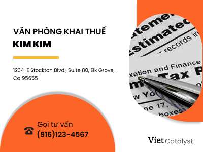 Văn phòng Bảo hiểm và Khai thuế Kim Kim ở Stockton, California